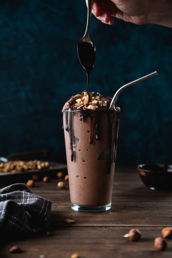 chocolate milk shake