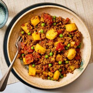 keema aloo